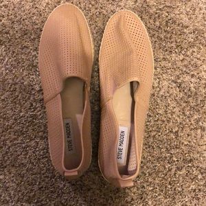 Steve Madden slip on espadrille flats